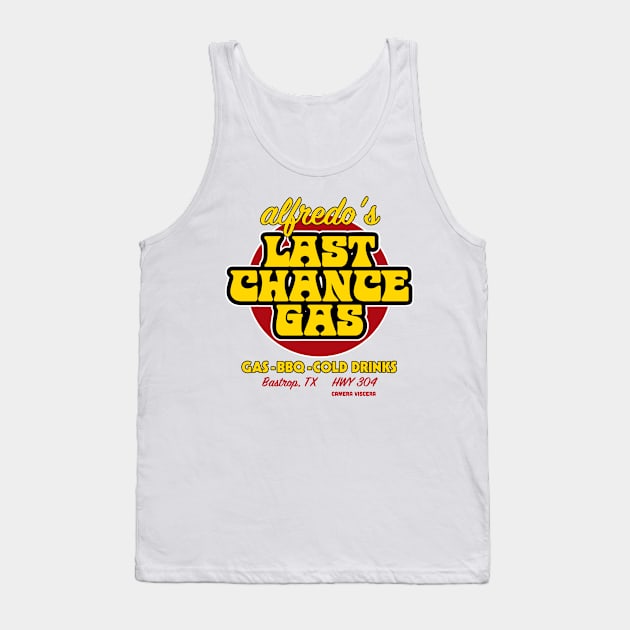 Last Chance Gas! Tank Top by cameraviscera